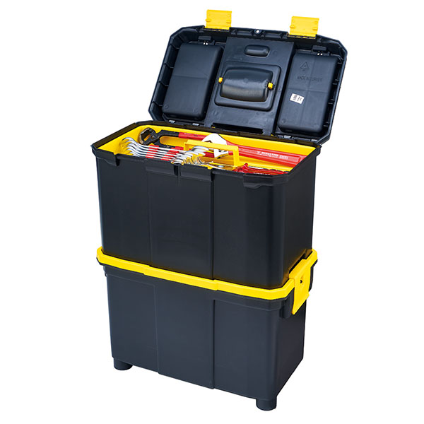 P.O.10M 18” PORTBAG ROLLING DOUBLE TOOLBOX PORTBAG